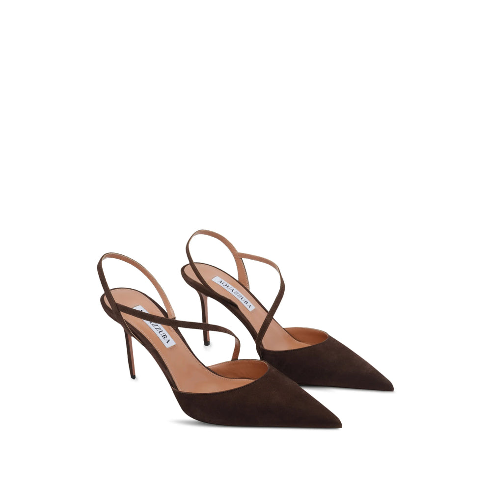Aquazzura Brown Shoes Women AQUAZZURA