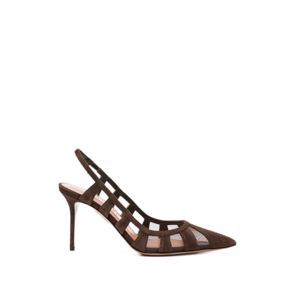 Aquazzura Brown Shoes Women AQUAZZURA