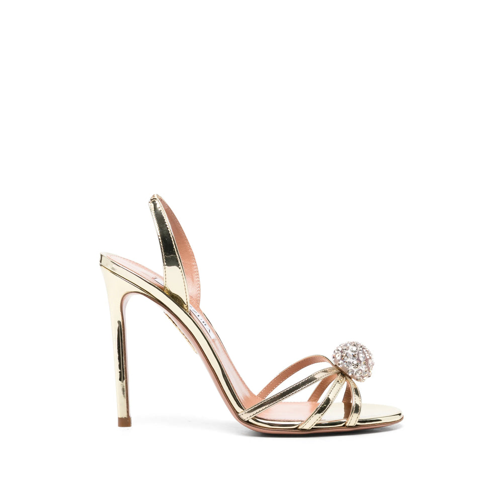 Aquazzura Gold Shoes Women