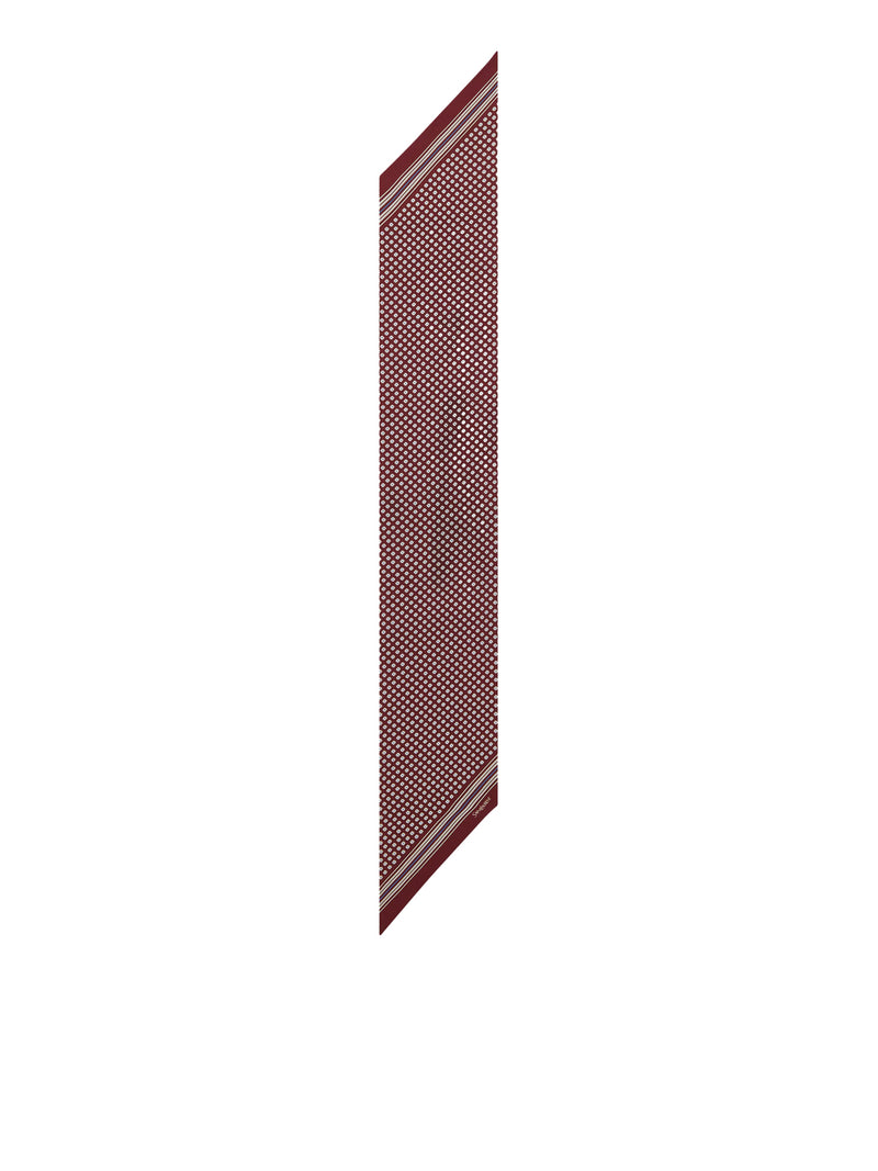 Saint Laurent Men Lavallière Scarf In Silk Twill SAINT LAURENT
