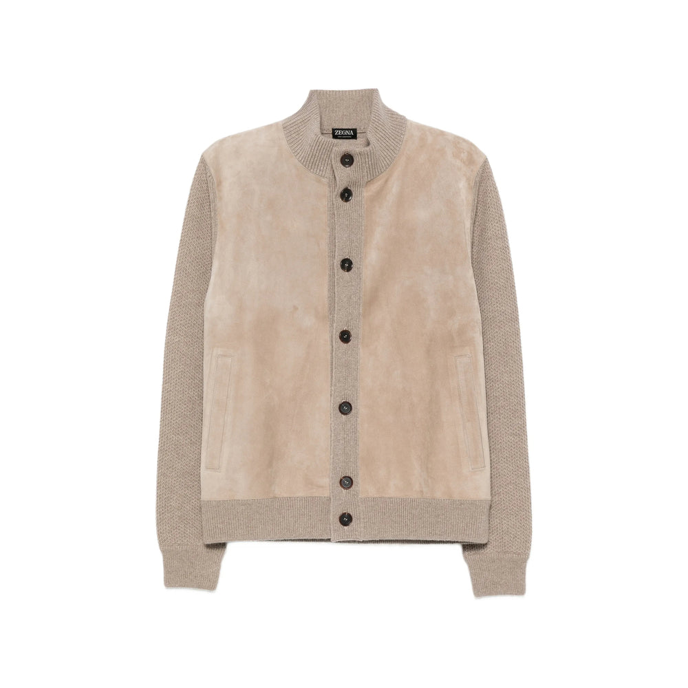 Zegna Neutrals Sweaters & Knitwear - Cardigans Men ZEGNA