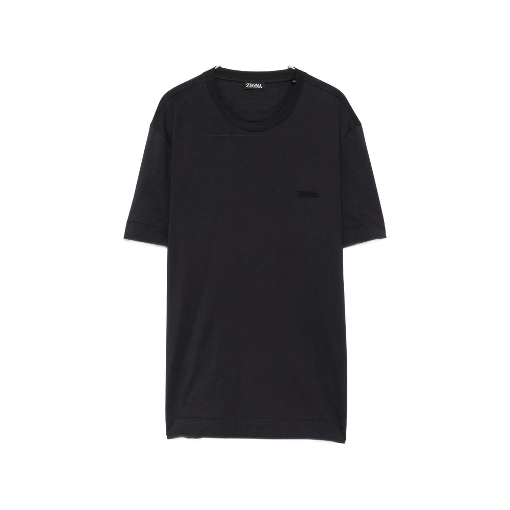 Zegna Black T-Shirts & Vests - T-Shirts Men ZEGNA