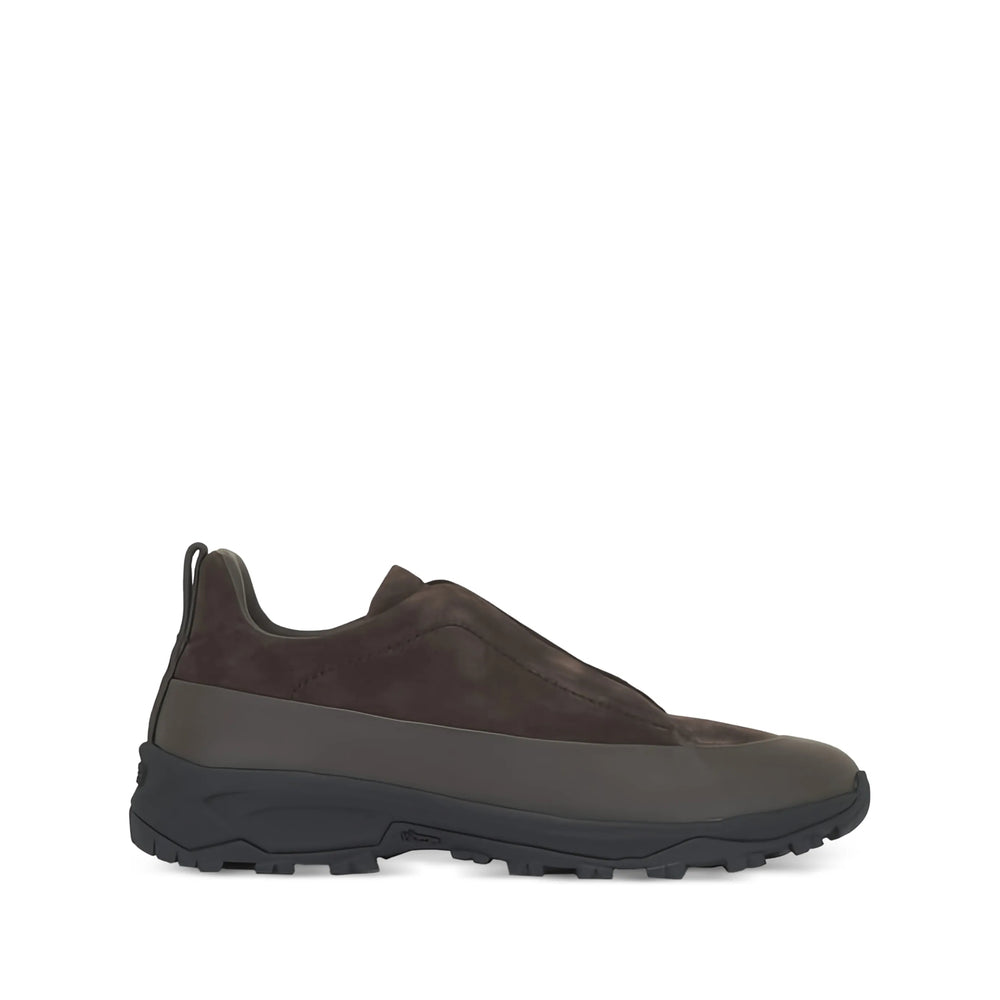 Zegna Brown Trainers - Slip-Ons Men ZEGNA