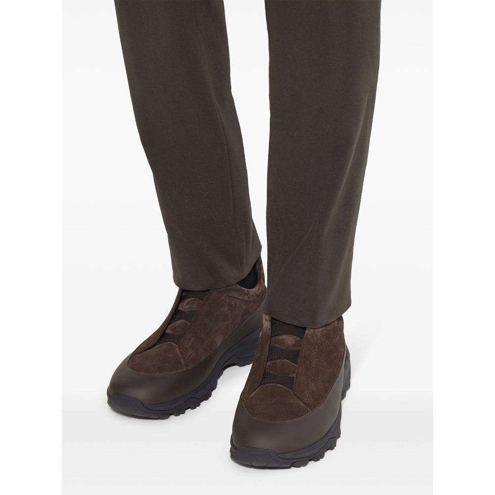 Zegna Brown Trainers - Slip-Ons Men ZEGNA