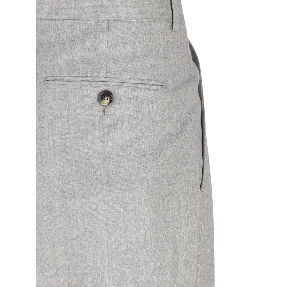 Zegna Grey Trousers - Tapered Trousers Men ZEGNA