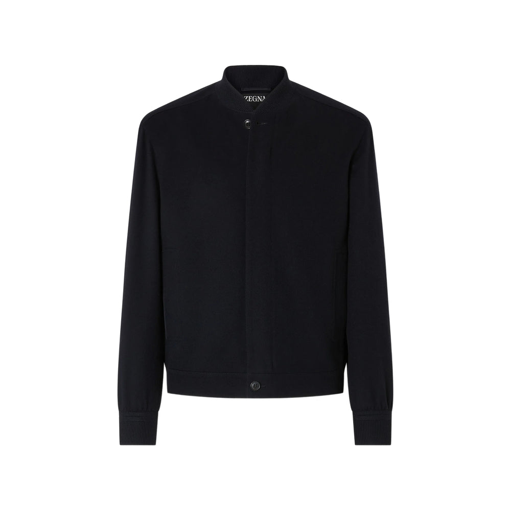 Zegna Blue Jackets - Bomber Jackets Men ZEGNA
