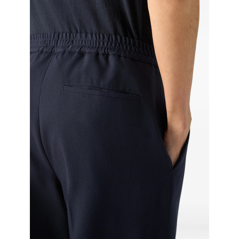 Zegna Blue Trousers - Tailored Trousers Men