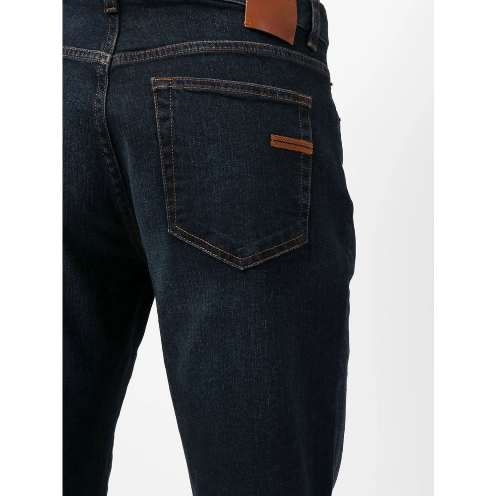 Zegna Blue Denim - Slim-Fit Jeans Men ZEGNA