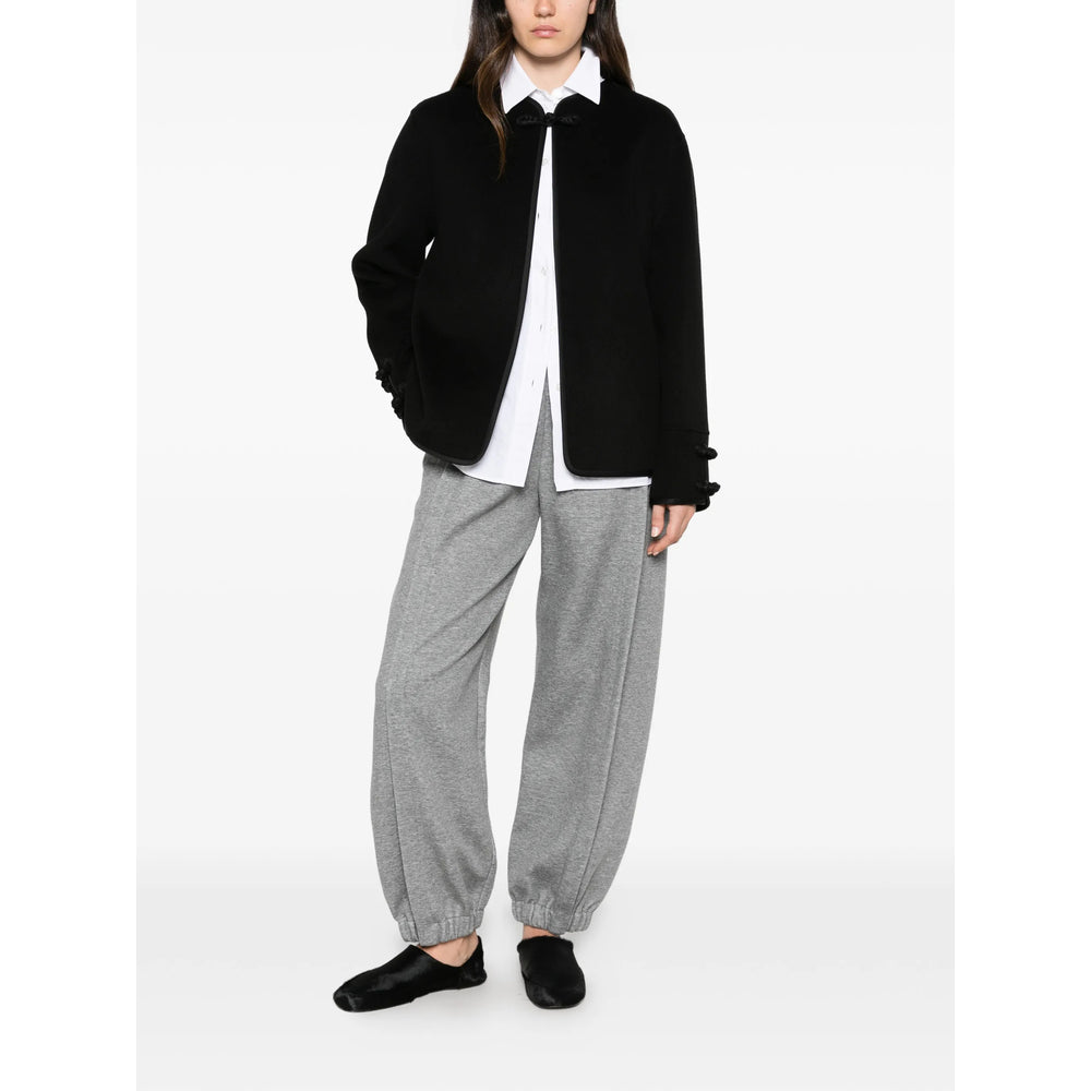 Carven Grey Trousers - Track Pants Women CARVEN