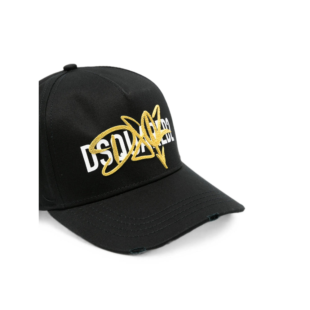 Dsquared2 Black Hats Men DSQUARED2