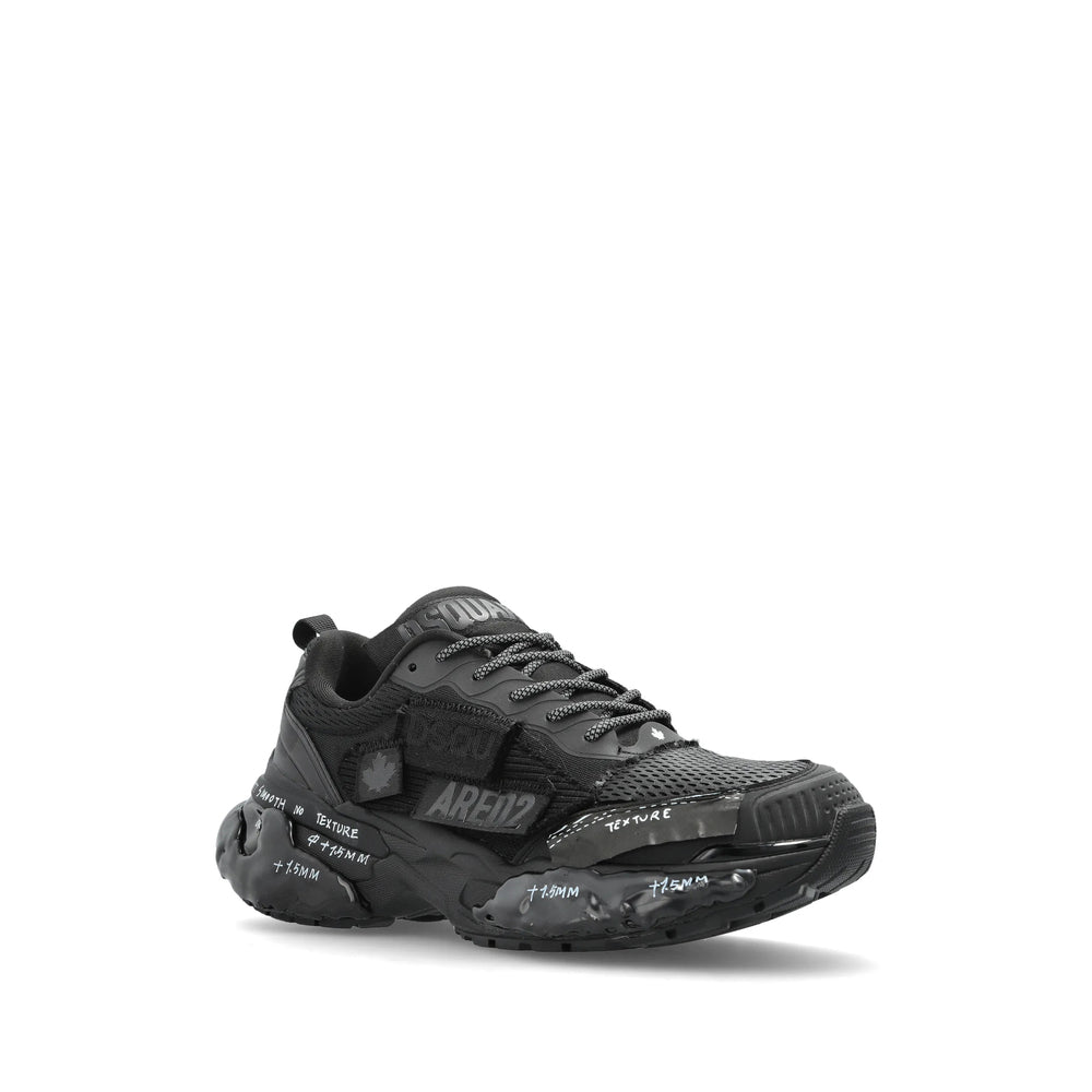 Dsquared2 Black Trainers - Low-Tops Men DSQUARED2