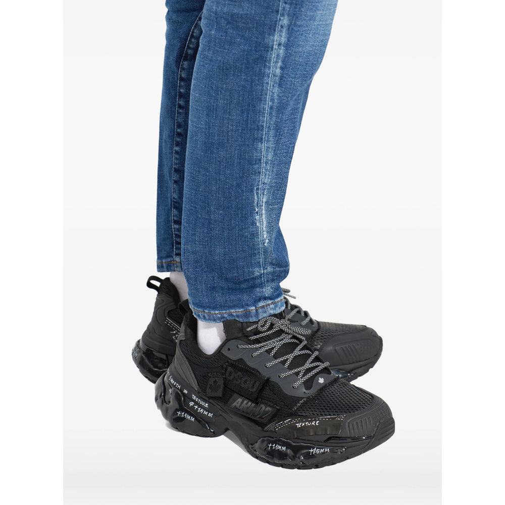 Dsquared2 Black Trainers - Low-Tops Men DSQUARED2