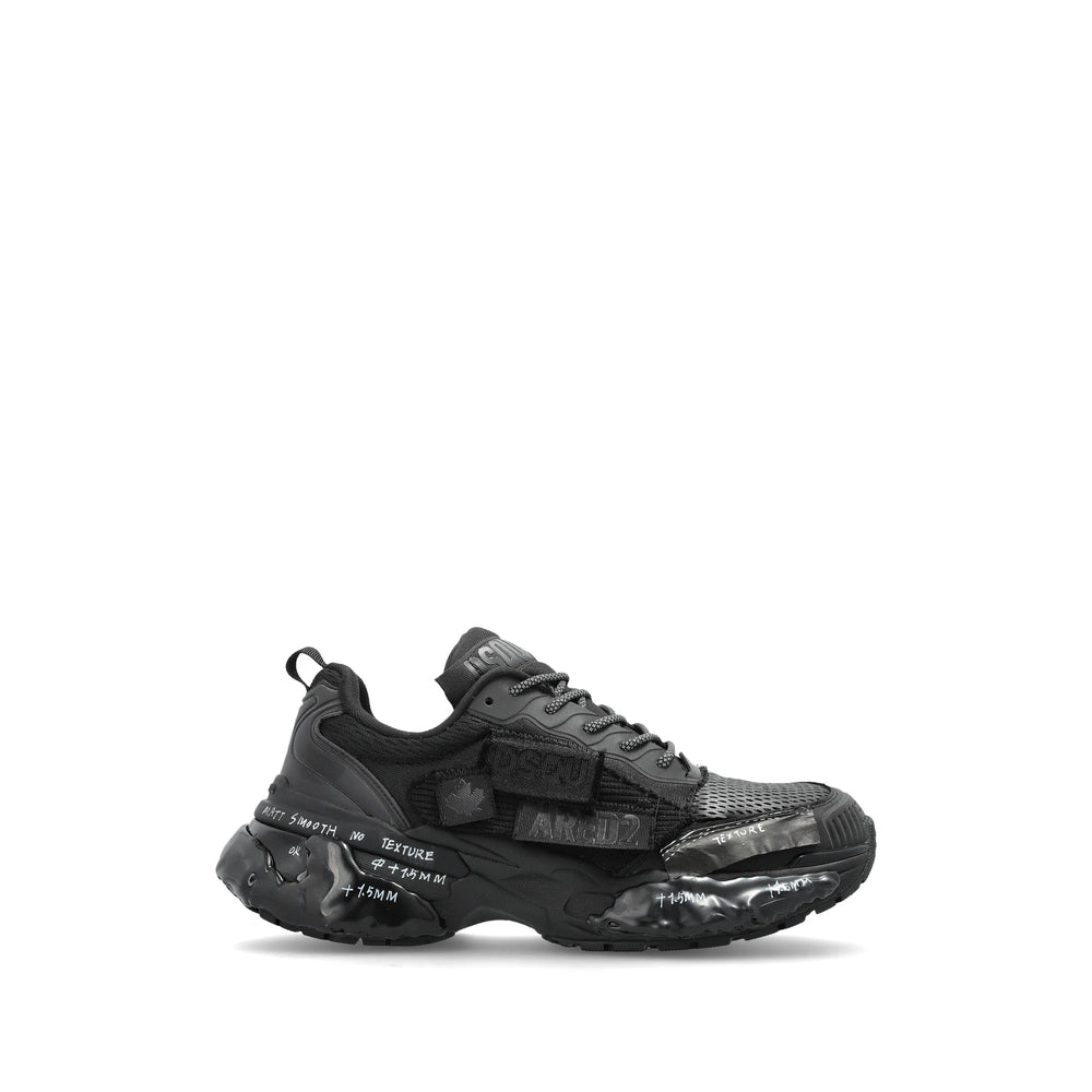 Dsquared2 Black Trainers - Low-Tops Men DSQUARED2