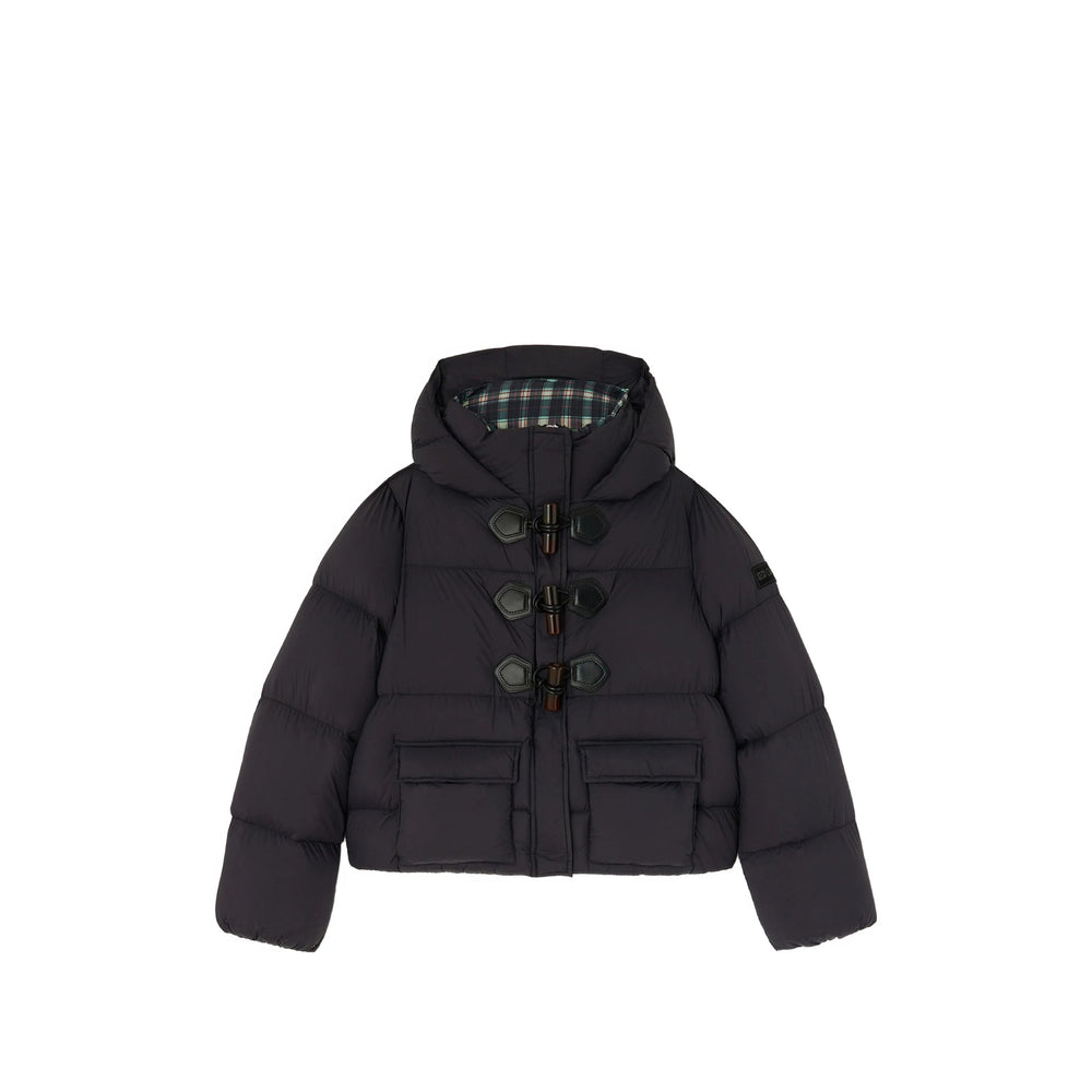 Ganni Black Jackets - Puffer Jackets Women GANNI