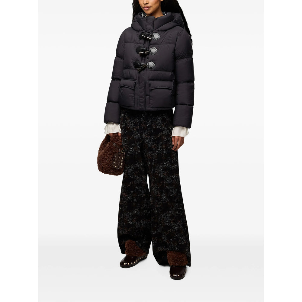 Ganni Black Jackets - Puffer Jackets Women GANNI