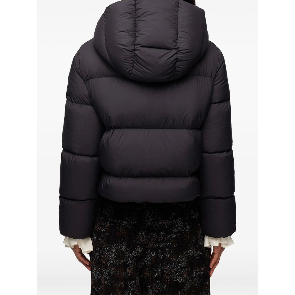 Ganni Black Jackets - Puffer Jackets Women GANNI