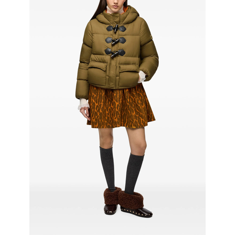 Ganni Green Jackets - Puffer Jackets Women GANNI