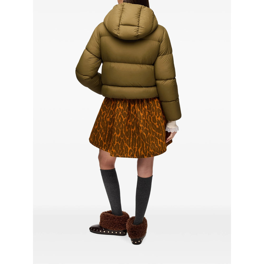 Ganni Green Jackets - Puffer Jackets Women GANNI