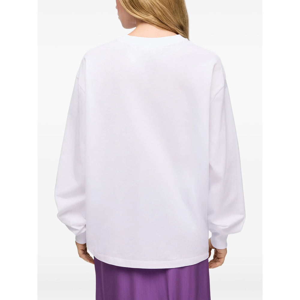 Ganni White Tops - T-Shirts & Jerseys Women GANNI