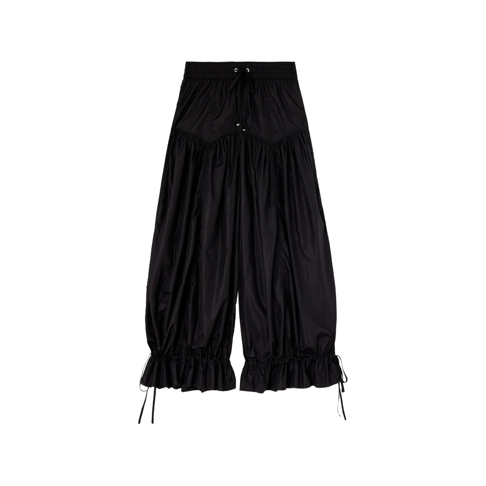 Ganni Black Trousers - Cropped Trousers Women GANNI