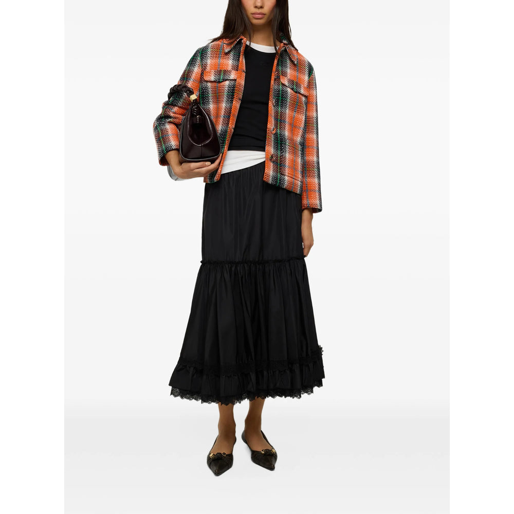 Ganni Black Skirts - Full Skirts Women GANNI