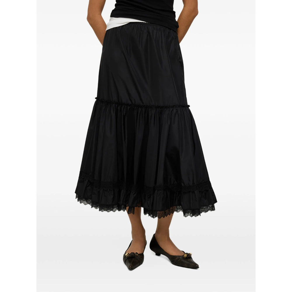 Ganni Black Skirts - Full Skirts Women GANNI