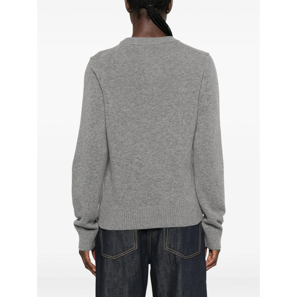 Ganni Grey Knitwear - Jumpers Women GANNI
