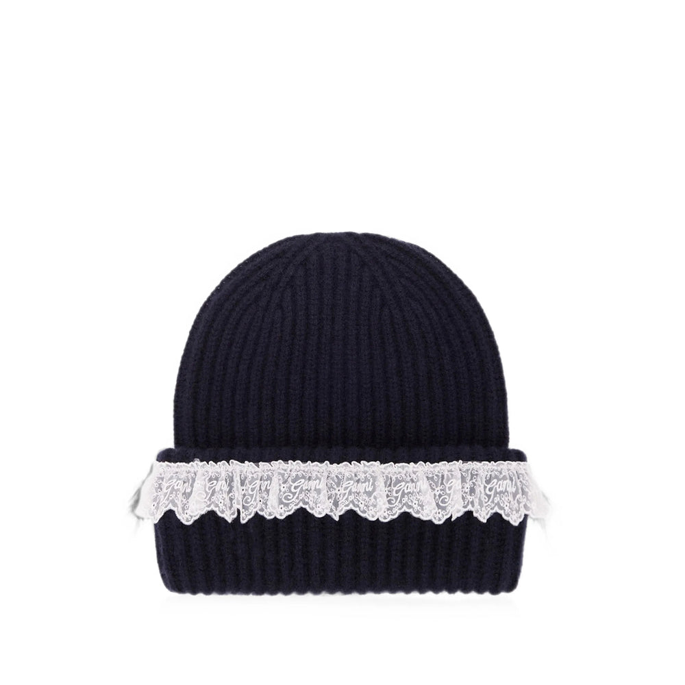Ganni Blue Hats Women GANNI