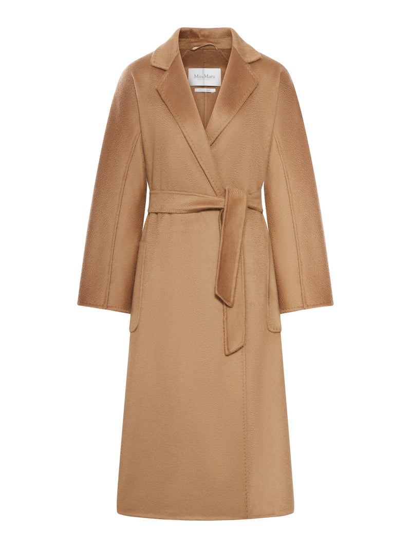 Max Mara Women Ludmilla Wool Coat With Waist Belt MAX MARA