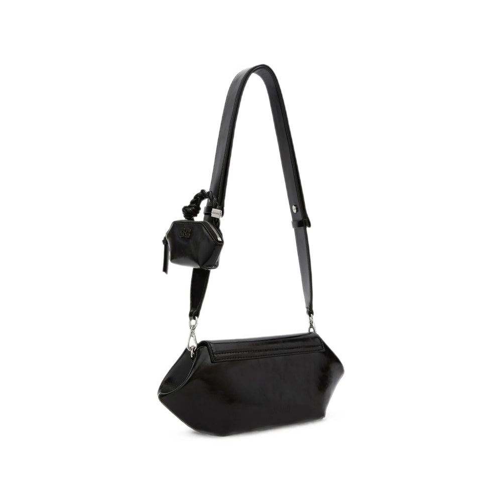 Ganni Black Satchels & Cross Body Bags Women GANNI