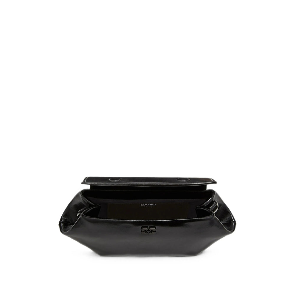 Ganni Black Satchels & Cross Body Bags Women GANNI