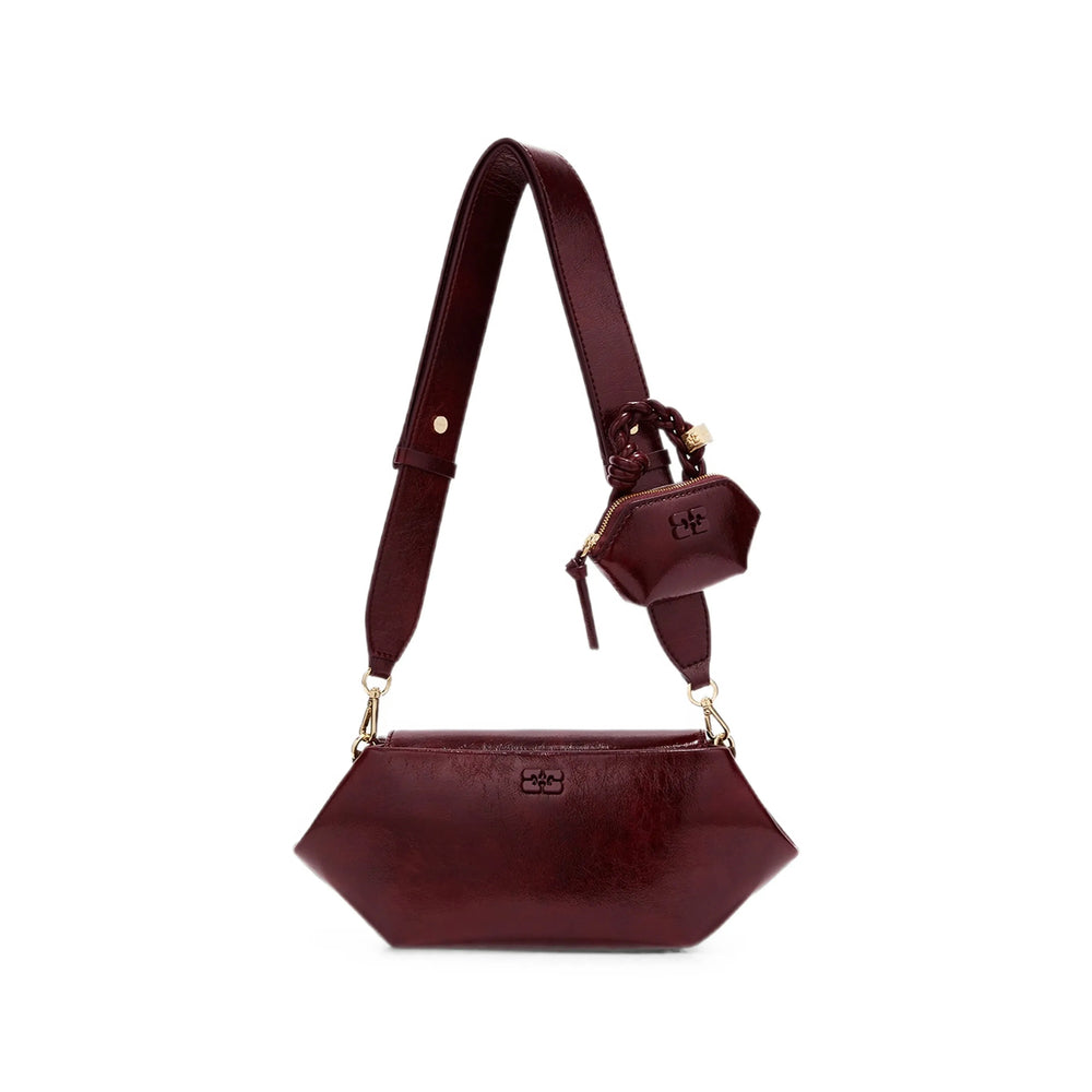 Ganni Red Satchels & Cross Body Bags Women GANNI