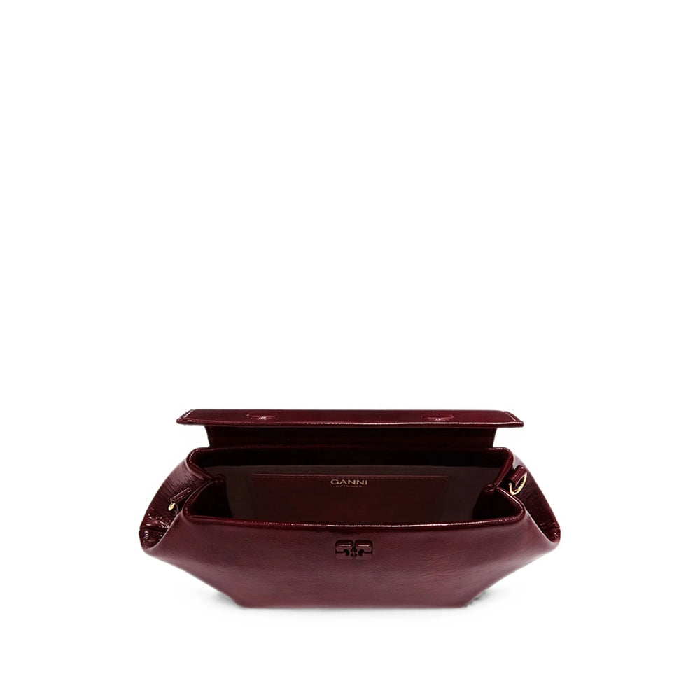 Ganni Red Satchels & Cross Body Bags Women GANNI