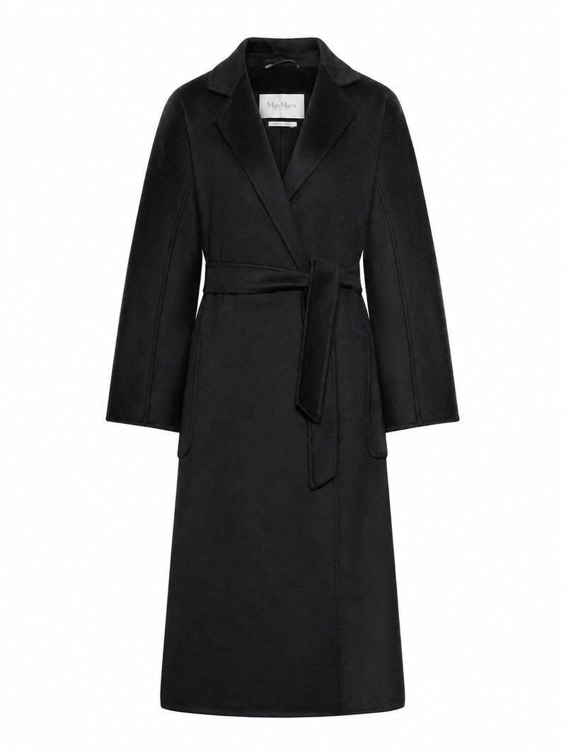 Max Mara Women Ludmilla Wool Coat With Waist Belt MAX MARA
