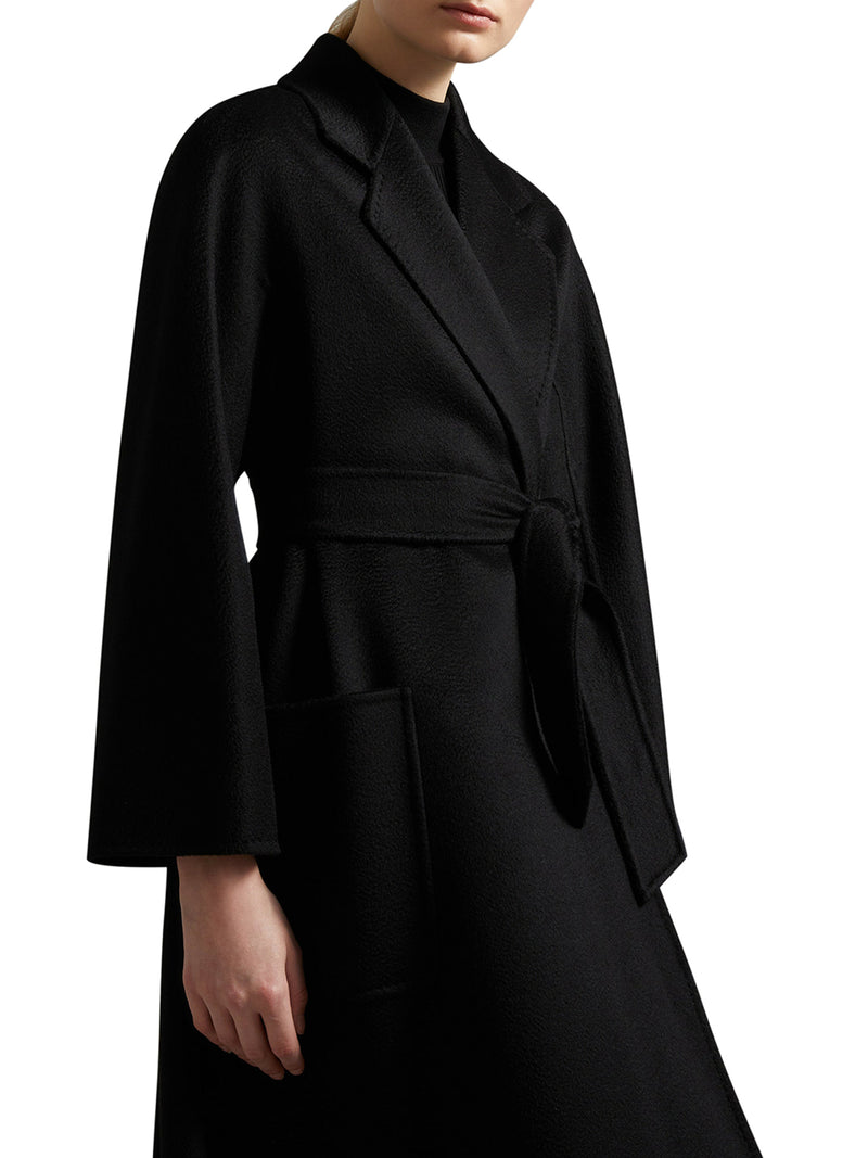 Max Mara Women Ludmilla Wool Coat With Waist Belt MAX MARA