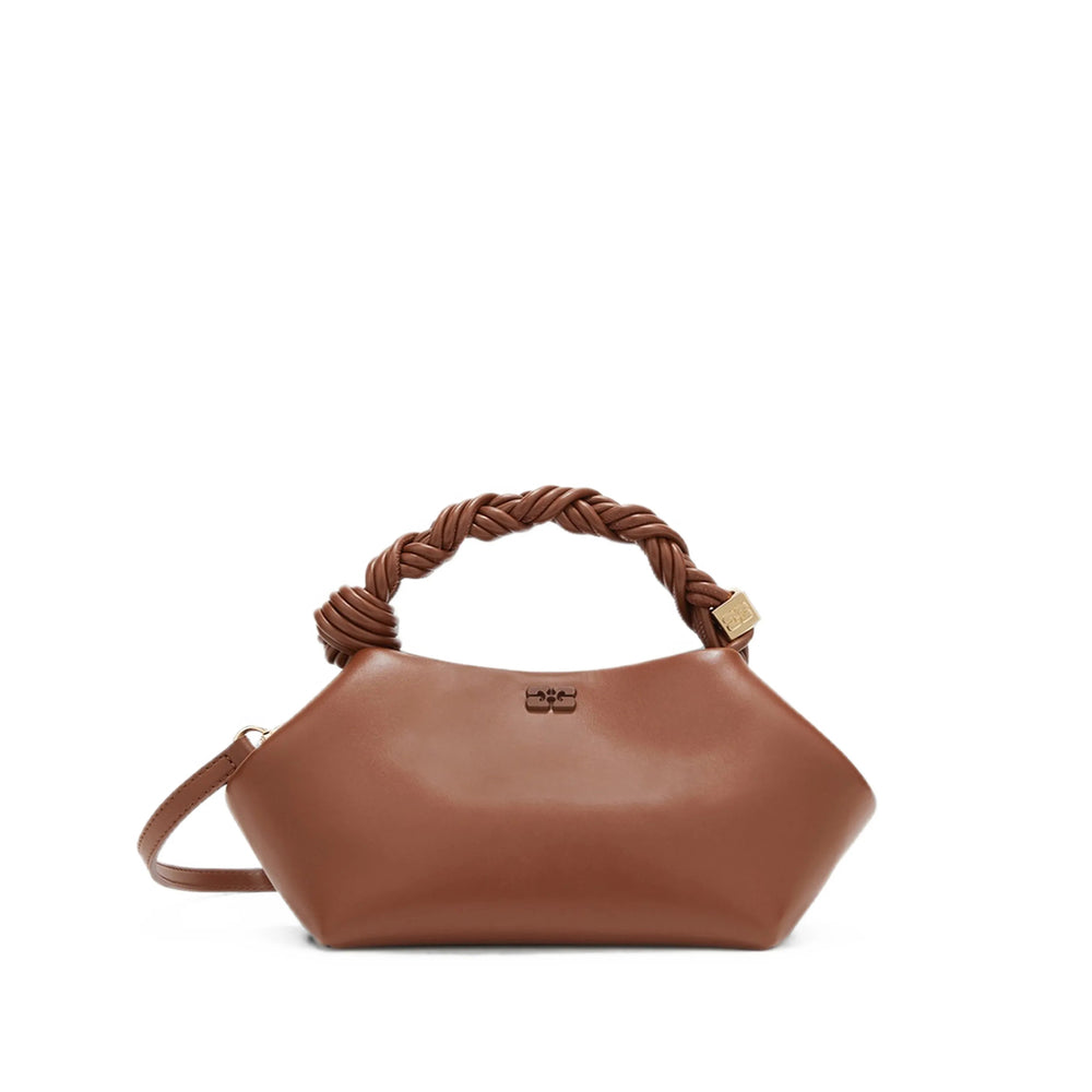 Ganni Brown Tote Bags Women GANNI