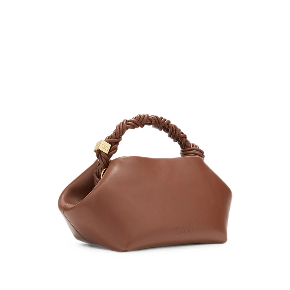 Ganni Brown Tote Bags Women GANNI