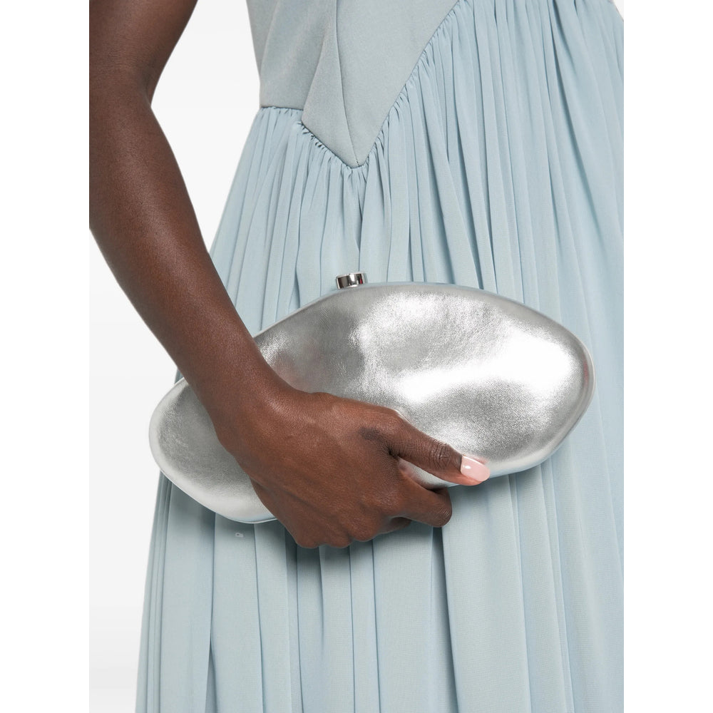 Cult Gaia Silver Clutch Bags Women CULT GAIA