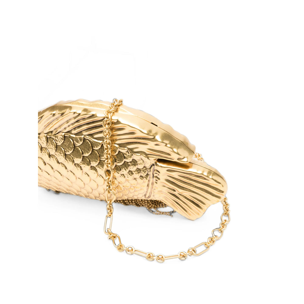 Cult Gaia Gold Clutch Bags Women CULT GAIA