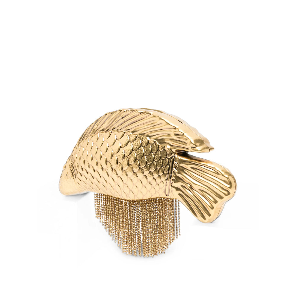 Cult Gaia Gold Clutch Bags Women CULT GAIA