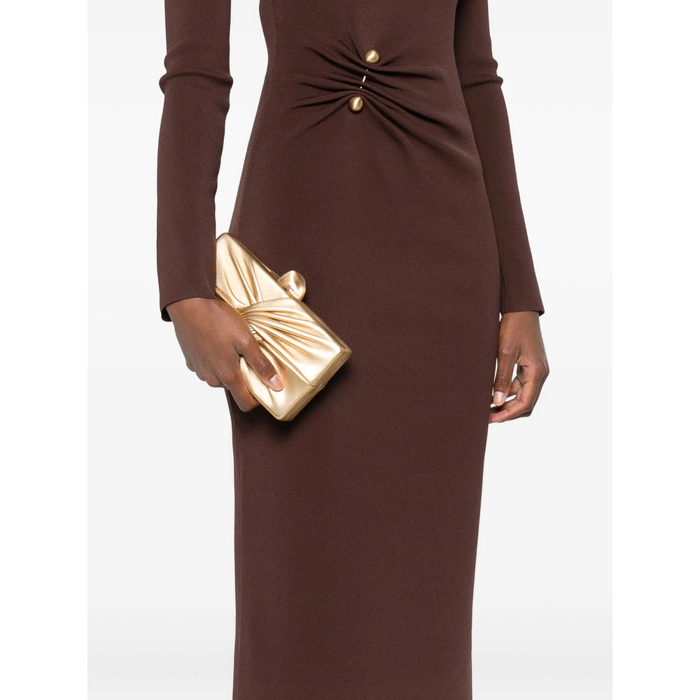 Cult Gaia Gold Clutch Bags Women CULT GAIA