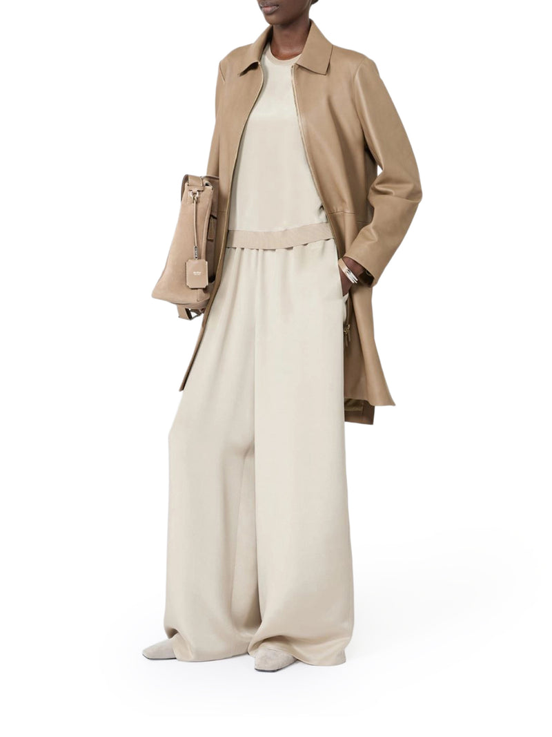 Max Mara Women Soft Trousers In Heavy Silk MAX MARA