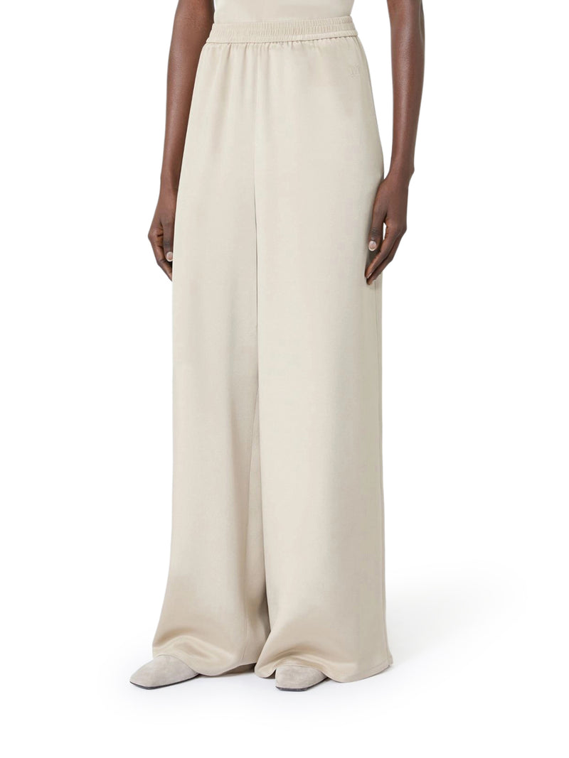 Max Mara Women Soft Trousers In Heavy Silk MAX MARA