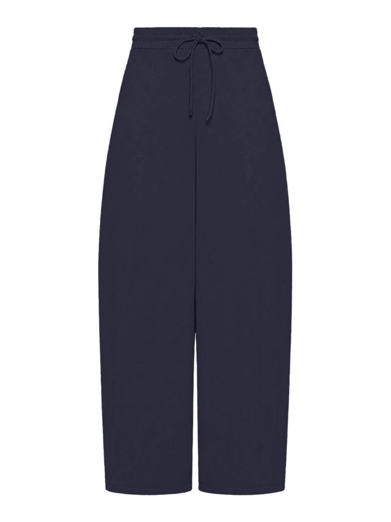 Max Mara Women Barrel Leg Pants In Technical Cotton Jersey MAX MARA