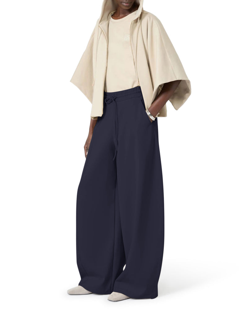 Max Mara Women Barrel Leg Pants In Technical Cotton Jersey MAX MARA