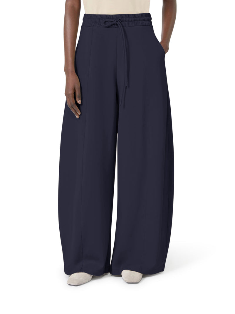 Max Mara Women Barrel Leg Pants In Technical Cotton Jersey MAX MARA