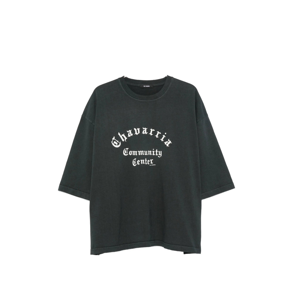 Willy Chavarria Black T-Shirts & Vests - T-Shirts Men Willy Chavarria