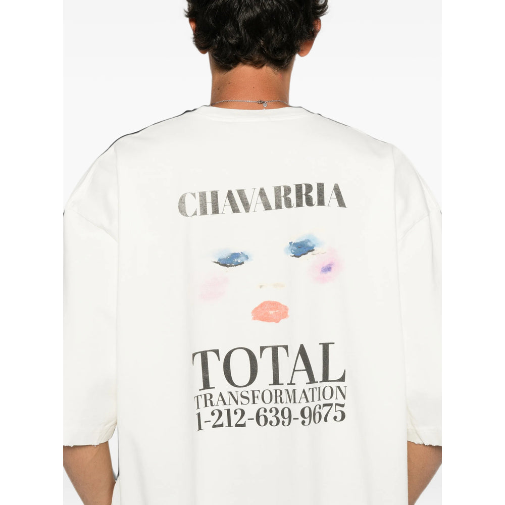 Willy Chavarria Neutrals T-Shirts & Vests - T-Shirts Men Willy Chavarria