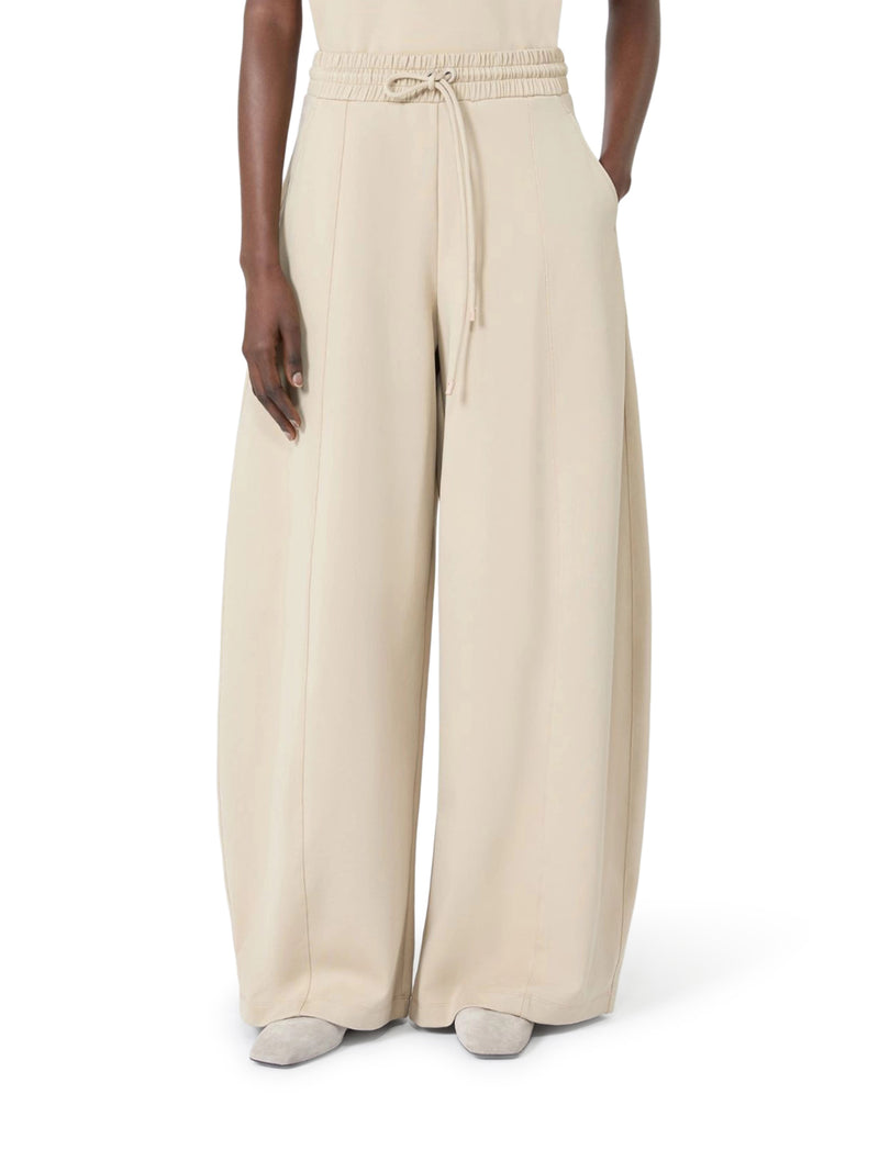 Max Mara Women Barrel Leg Pants In Technical Cotton Jersey MAX MARA