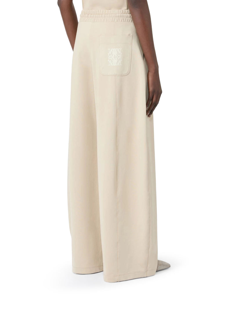 Max Mara Women Barrel Leg Pants In Technical Cotton Jersey MAX MARA